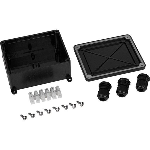 Main product image for Indoor/Outdoor 4.7" x 3.74" x 2" IP68 Black Project B320-493